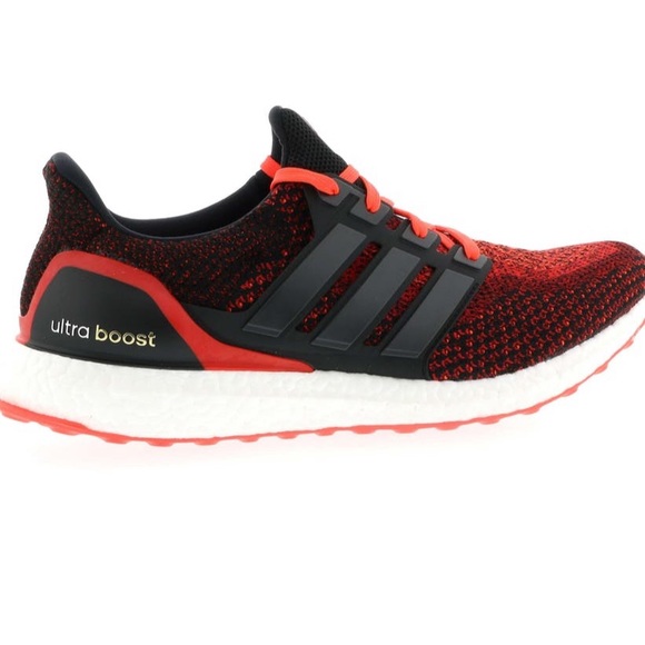 Ultraboost 2.0 Core black Solar Red - Picture 2 of 2